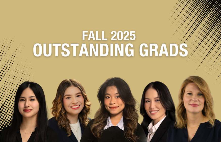 Fall 2025 Outstanding Grads
